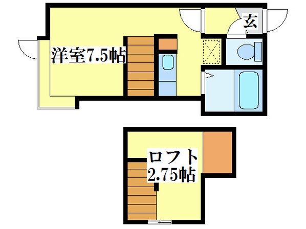 エスポアール清田の物件間取画像